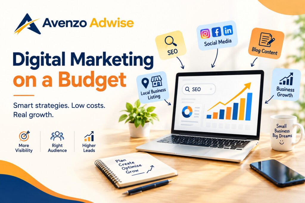 digital marketing on a budget